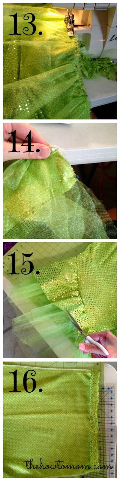 How to Make a Sparkly Mermaid Skirt – The How To Mom