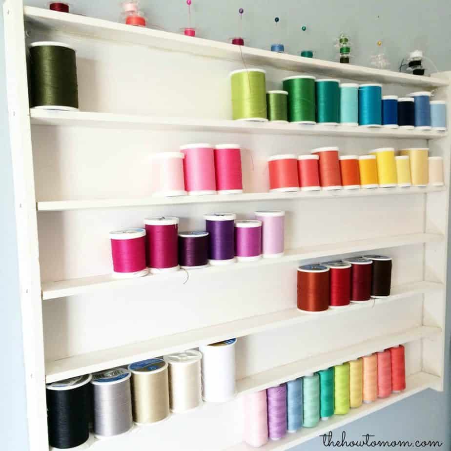 Easy and Colorful Craft Room Organization Ideas – The How To Mom
