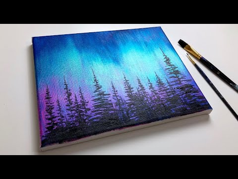 beginner acrylic painting patterns